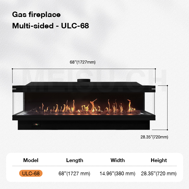 68 inch L1727-H720-D380mm