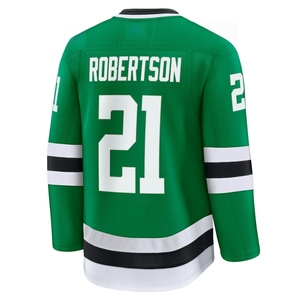 Maglia da Hockey su Ghiaccio Dallas Stars con Ricamo, Vendita all'Ingrosso # 29 <span class=keywords><strong>Jake</strong></span> Oettinger # 14 Jamie Benn # Divisa da hockey 21 Jason Robertson - Product Image 2