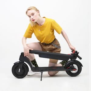 Scooter électrique de banlieue adulte 10 pouces pliant 350W puissance du moteur batterie au lithium intelligente numérique vitesse 25 km/h - Product Image 3