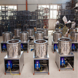 Machine professionnelle de traitement et d'épluchage des volailles, éplucheuse à plumes, éplucheuse à poulet Pickwick, acier inoxydable bon marché - Product Image 3