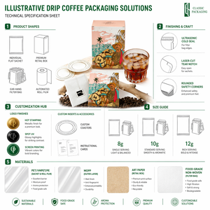 Bolsa <span class=keywords><strong>de</strong></span> Papel <span class=keywords><strong>de</strong></span> Aluminio Personalizada para Café, con Sellado <span class=keywords><strong>de</strong></span> Tres Lados, para Filtro <span class=keywords><strong>de</strong></span> Goteo - Bolsa Termosellable a Prueba <span class=keywords><strong>de</strong></span> Humedad, Bajo MOQ - Product Image 5