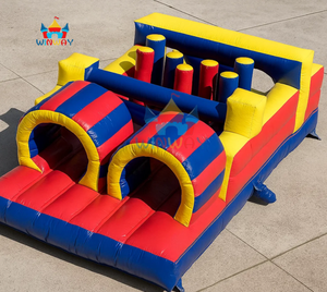 Pista de Obstáculos Inflable de Grado Comercial, Colorida, para Niños, Fiestas y Eventos al Aire Libre - Product Image 6