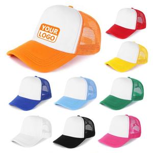 Casquette de sport unie personnalisable avec logo imprimé, casquette de golf pour homme, casquette de camionneur en mousse pour papa - Product Image 4