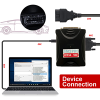 Programmeur ECU Auto SM2 PRO+ J2534 VCI Pcmflash 67 en 1 Avec Dongle, Outils de Programmation ECU Avec Dongle V1.20 et 1.21