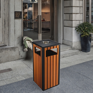 Wholesale Modern Outdoor Trash Can - Top Sale Durable Waste Bin &amp; Recycling <strong>Container</strong> with Custom Colors - Product Image 3