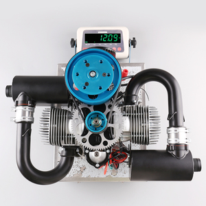 DLE200 Power Umbrella <b>Gasoline</b> Engine Dual Cylinder Two Stroke Natural Air Cooled Start 200CC Displacement Metal - Product Image 1