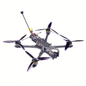 Haoye Rc 7 Inch Carbon Fiber Fpv <b>Quadcopter</b> Remote Control 10km Transmission 20 30min Flight Time - Product Image 1