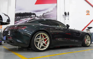 ล้ออะลูมิเนียมอัลลอยด์หล่อเดี่ยวสีทอง17-23นิ้วเว้าลึก5X112 5X114.3 5X120 5X130สำหรับ Porsche BMW 5 Series - Product Image 3