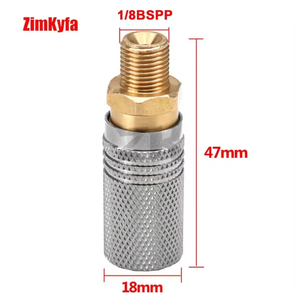 Tuyau micro-perforé DN3 en acier inoxydable haute pression de 24 pouces avec adaptateur de raccord rapide femelle 1/8BSPP, personnalisable OEM - Product Image 6