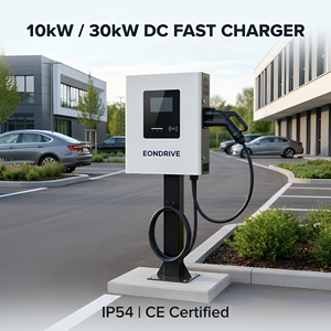 EONDRIVE Station de recharge murale DC monophasée 10 kW triphasée 30 kW OCPP1.6 IP54 Commerciale CCS1 CCS2 CHAdeMO GB/T - Product Image 2