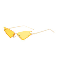 Gafas de Sol de Media Montura de Alta Calidad 2024, Gafas de Sol de Marca para Mujer, Diseño de Moda de Lujo, Gafas de Sol con Patillas Metálicas