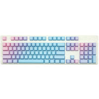 Ensemble de 104 touches PBT à dégradé de couleurs, avec légendes latérales gravées au laser, profil OEM pour clavier mécanique
