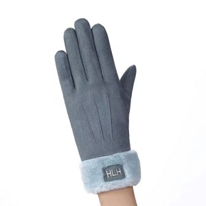 Women's Fleece Lined Thickened <b>Gloves</b> <b>Touchscreen</b> Windproof Thermal Autumn Winter Outdoor Cycling <b>Gloves</b> - Product Image 4