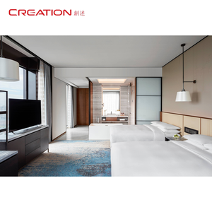 Ensemble de meubles de chambre d'hôtel de luxe sur mesure pour chambre et suite 5 étoiles, design moderne - Product Image 6