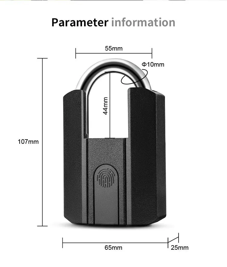 Ttlock Ble 앱 자물쇠 방수 Ip67 도매 제조업체 디지털 조합 지문 자물쇠