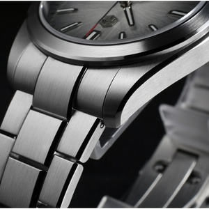 San Martin SN0144 GMT Men Mechanical <b>Watches</b> Luxury Business Self Winding Wrist <b>Watch</b> Sapphire Waterproof - Product Image 6