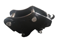 Excellent rapport qualité-prix : Attache rapide pour pelle rétrocaveuse en acier au carbone SLN, jaune, composants hydrauliques, coupleur rapide manuel mécanique