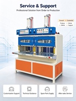 Nouvelle machine à souder le plastique Xingao 220V 2.5kW pour la fabrication de coussins d'air, éponges et houppettes
