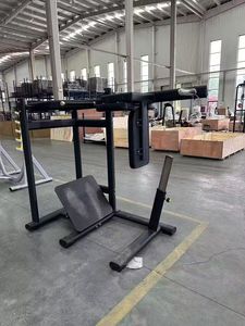 Máquinas Profesionales para Entrenamiento Corporal, Equipos de <span class=keywords><strong>Gimnasio</strong></span> Comerciales, Máquina de Sentadillas con Péndulo de Carga Libre en Venta - Product Image 3