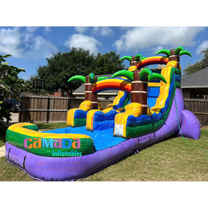 Tobogán Acuático Inflable de PVC Comercial para Exteriores, Ideal para Fiestas, Alquiler, Escuelas y Centros Comerciales - Product Image 3