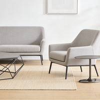 Table d'appoint ronde en métal élégante et minimaliste, gain de place, polyvalente, style italien moderne pour villa