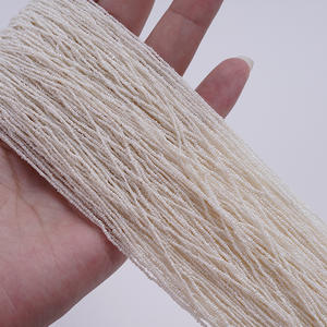 Mini 50cm Natural Freshwater <b>Pearl</b> DIY Semi-Finished Necklace 0.7-0.9mm White <b>Loose</b> <b>Pearls</b> for Jewelry Making Spot Wholesale - Product Image 2