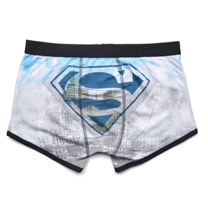 Calzoncillos bóxer personalizados de alta calidad para hombre, divertidos dibujos animados de <span class=keywords><strong>Superman</strong></span>, Spider Man, pantalones cortos largos con estampado de superhéroes - Product Image 1