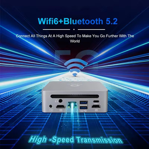 Offre Spéciale usine GenMachine AMD R9 5900HX DDR4 ordinateur de jeu de bureau 2.5G LAN HD DP type-c WiFi6 bureau poche Mini PC - Product Image 5