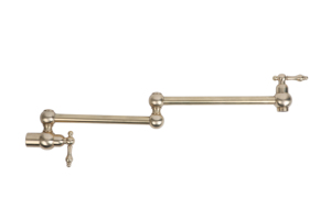 Robinet de <span class=keywords><strong>cuisine</strong></span> mural moderne pivotant à 720 ° en laiton massif, robinet froid simple avec remplissage de pot extensible pour évier de <span class=keywords><strong>cuisine</strong></span> - Product Image 3