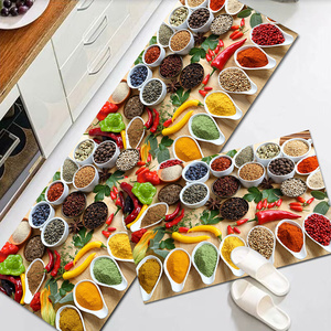 Alfombra de cocina plegable al por mayor para el hogar moderna China barata antideslizante suelo de alfombra de baño cocina personalizada área grande - Product Image 5