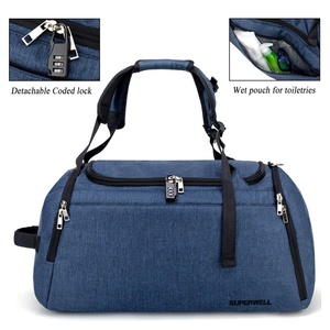 Gym Duffle <span class=keywords><strong>Bag</strong></span> Wasserdichte Sport-Reisetaschen <span class=keywords><strong>Travel</strong></span> Weekender <span class=keywords><strong>Bag</strong></span> mit Schuh fach - Product Image 4