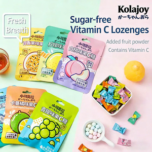 Kolajoy Caramelos en Tableta Sin Azúcar con Sabor a Uva Verde <span class=keywords><strong>y</strong></span> Menta, Vitamina C, Sabor Afrutado, Forma de Bola, 20 Bolsas, Aliento Fresco para <span class=keywords><strong>Citas</strong></span> <span class=keywords><strong>y</strong></span> Reuniones - Product Image 6