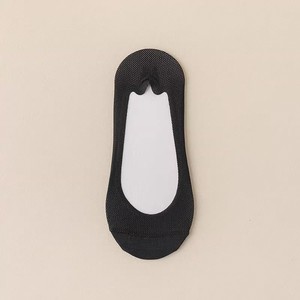 Women's Invisible <b>Socks</b> Summer Thin Ice <b>Silk</b> Non-Slip Low-Cut Cotton Sweat-Absorbent High Heel <b>Socks</b> - Product Image 3