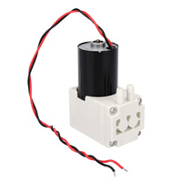 Pompe à air micro-diaphragme silencieuse DC HCKG 11L/min de haute qualité, générateur d'oxygène, pompe à gaz avec moteur sans balais et support fixe