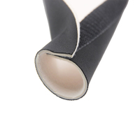 Manchon de protection de câble en néoprène réutilisable et flexible, gaine spirale en néoprène pour gestion des câbles avec crochet