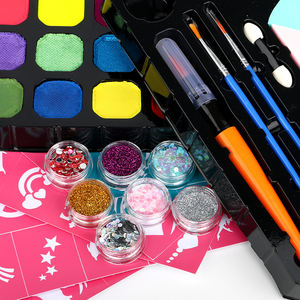 Venta al por mayor de polvos para decoración de uñas DIY, brillo de labios y pelo, copos de formas, diamantes de imitación, lentejuelas, esmalte de Gel, tatuaje de <span class=keywords><strong>Henna</strong></span>, purpurina para decoración de uñas - Product Image 3