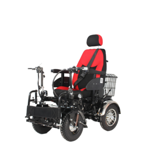 Handbike pour fauteuil roulant à double commande 25 km/h, moteur 600 W, autonomie 35-100 km - Product Image 1