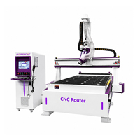 Jinan Mosencnc 1530-ATC Router CNC 3 Axis Dengan Linear Guide |   Mesin Pengolah Kayu Otomatis Pengganti Alat untuk Panel