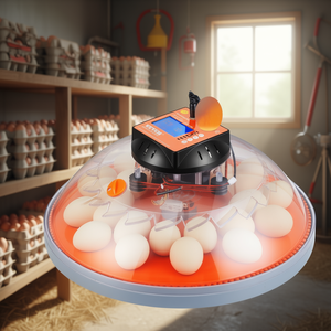 Incubadora de huevos Vetor 24 con volteo automático, control digital, carcasa transparente de ABS para incubación de pollos, codornices y aves de corral. - Product Image 2