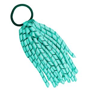 Elastici per capelli personalizzati da 20 cm con fiocco in poliestere per squadre di cheerleading, accessori per feste Lemonade Stand per bambini - Product Image 6