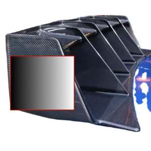 Pour Subaru Impreza Sti 02-07, aileron arrière en fibre de carbone Veilside pour Subaru Impreza Sti 02-07 - Product Image 1