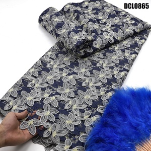 Irish Rope Weave Lace Fabric tessuto Guipure di alta qualità Fashion Paris abiti da festa da donna abiti da sera in materiale di pizzo - Product Image 3