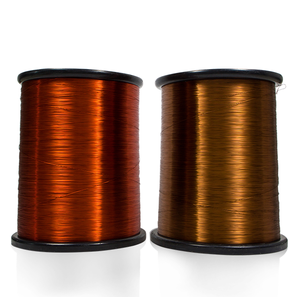 Эмалированный алюминиевый провод Jingda 155-го класса для обмотки двигателей, провод AWG, самосвариваемый, с полиуретановой изоляцией - Product Image 1