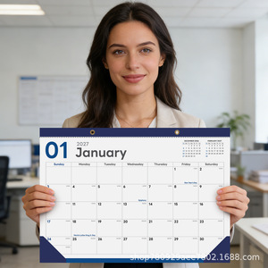 <span class=keywords><strong>Calendrier</strong></span> de bureau 2026.7-2027.12, 18 mois, 17 x 12 pouces, papier couché double face, blocs lignés, impression, <span class=keywords><strong>calendrier</strong></span> de table, meilleur outil de planification - Product Image 5