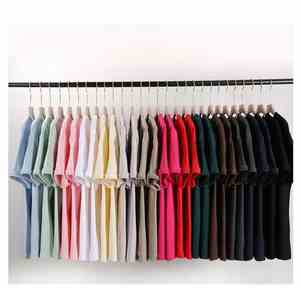 T-shirt en coton 100% à col rond, personnalisable avec votre logo, qualité OEM, t-shirt uni décontracté pour homme - Product Image 2