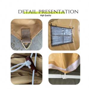 Carpa de Camping Impermeable de Lona Color Caqui para las Cuatro Estaciones, con Capacidad para 6-8 Personas, Dos Dormitorios, Sala de Estar, Certificación CE, Modelo Deluxe Tenda Fire - Product Image 3