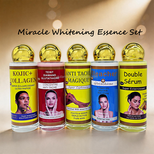 Sérum Multi-Éclaircissant en Gros 120ml Vitamine C Glutathion Kojic Collagène Hydratant Éclaircissant Unifiant le Teint - Product Image 5