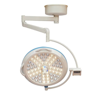 Lampes chirurgicales LED sans ombre portables électriques 4500K 96 CRI, bras réglable, lampe d'opération, éclairage 40000-160000Lux, CE