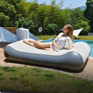 स्वचालित फोल्डेबल inflatable सोफे बिस्तर अधिक आकार के आउटडोर आलसी सोफे गद्दे स्मार्ट डिफ्लेशन एक-बटन सक्रियण लिविंग रूम - Product Image 1