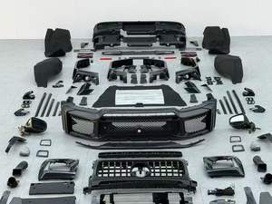 Kits de carrosserie <span class=keywords><strong>Mercedes</strong></span>-Benz Classe G (W463) pour mise à niveau vers W465 & G63 <span class=keywords><strong>AMG</strong></span> avec pare-chocs Ghost Bolt-On – Nouveauté - Product Image 2
